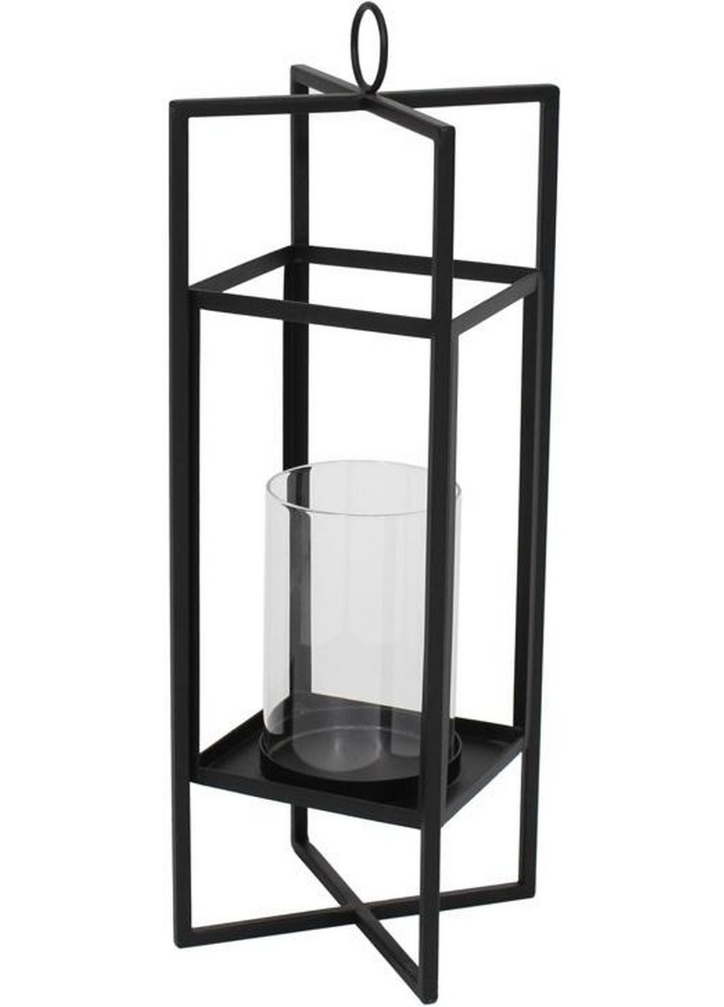 Свічник металевий "Ravenna Teco" зі скляною колбою Bona (268458914)