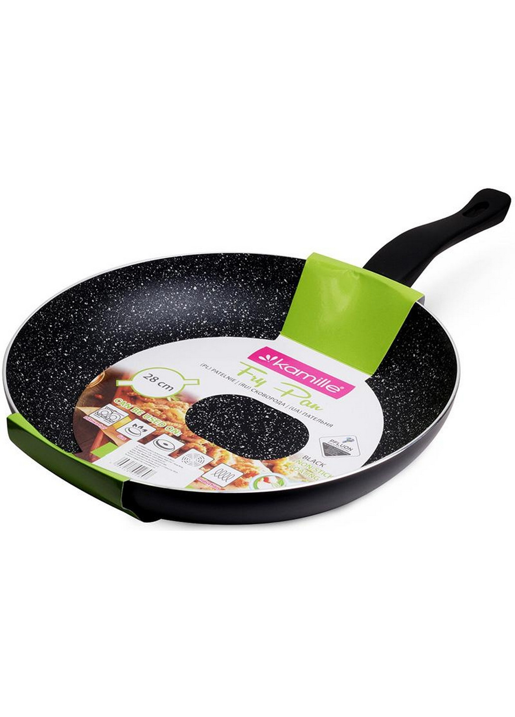 Сковорода Kristine с антипригарным покрытием Marble Coating Kamille (268459046)