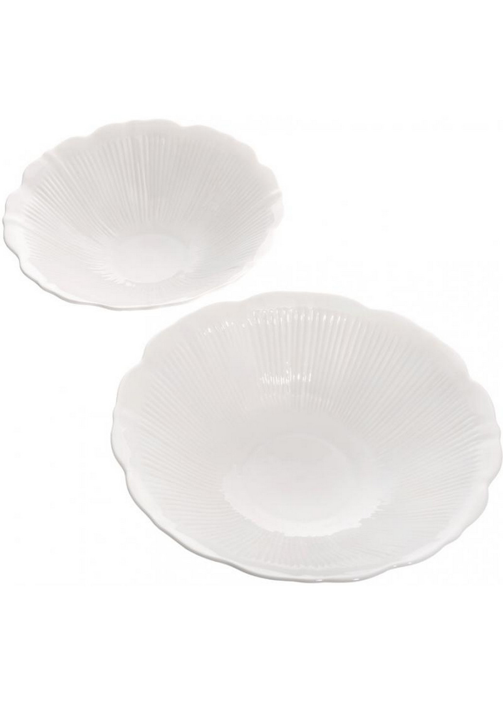 Набор 2 салатника (глубокие тарелки) "White City Мак", фарфор Bona (268458943)