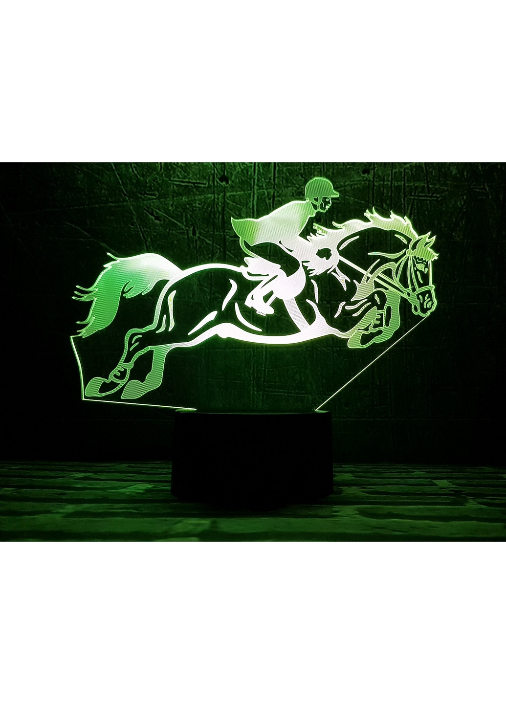 3D ночник-светильник "Конный спорт" 3DTOYSLAMP (268459319)