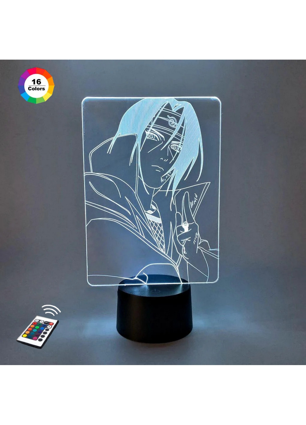 3D ночник-светильник "Итачи Учиха" 3DTOYSLAMP (268459549)