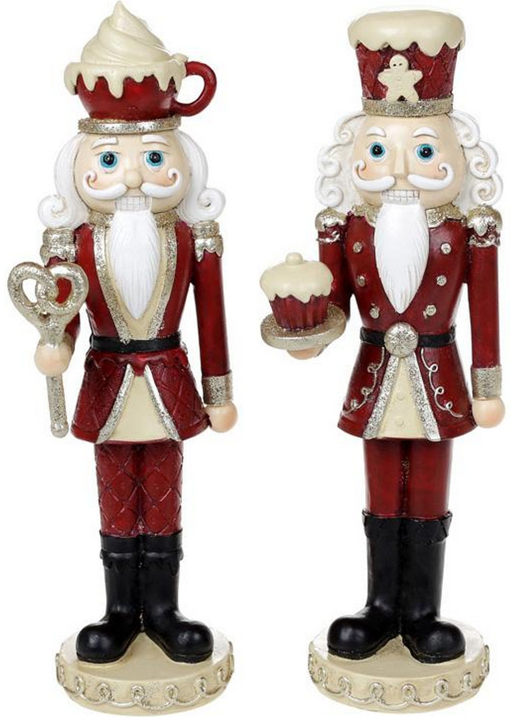 Набор 2 статуэтки "Карамельный Щелкунчик" Bona (268460025)