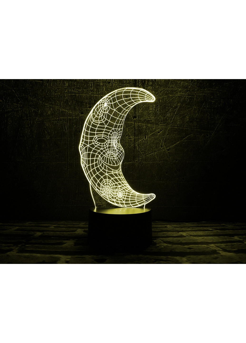 3D ночник-светильник "Месяц" 3DTOYSLAMP (268458562)