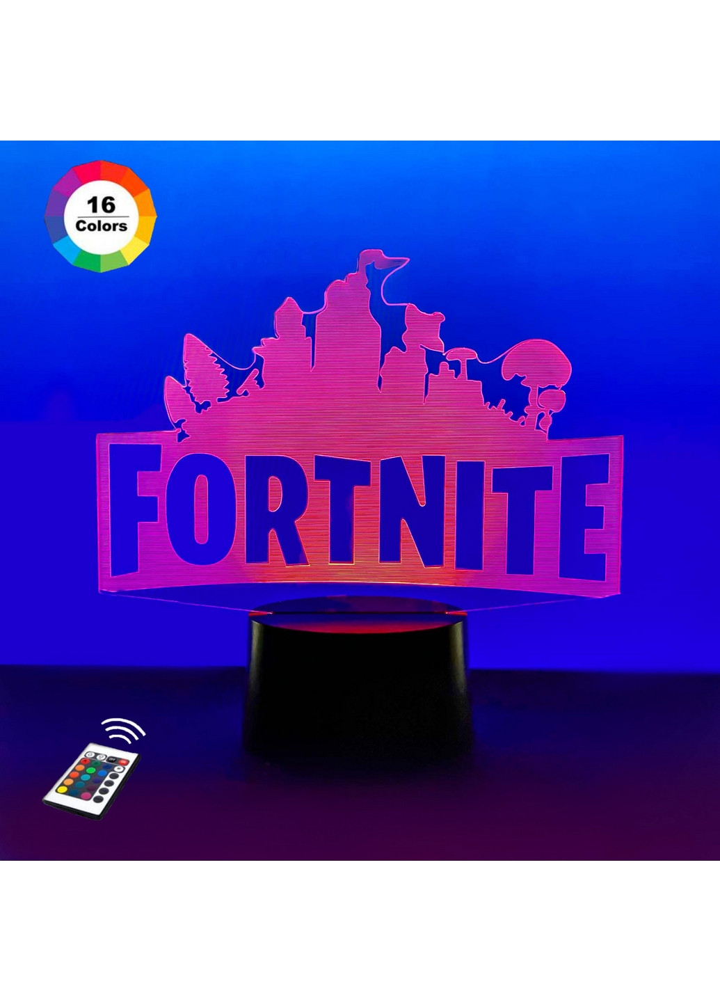 3D нічник-світильник "FORTNITE" 3DTOYSLAMP (268457373)