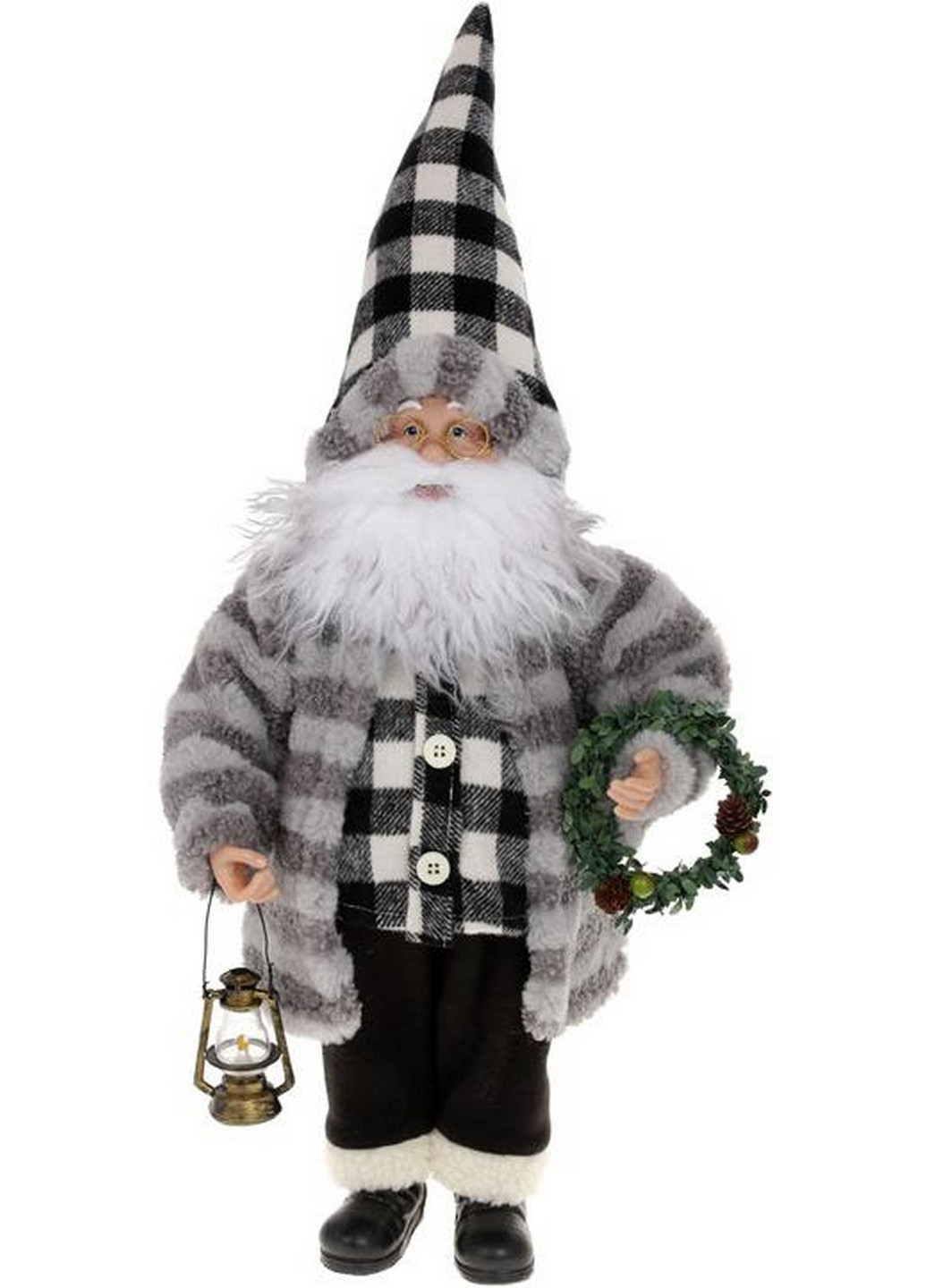 Новогодняя фигура "Санта Клаус с Фонарем и Венком" BonaDi (268458014)