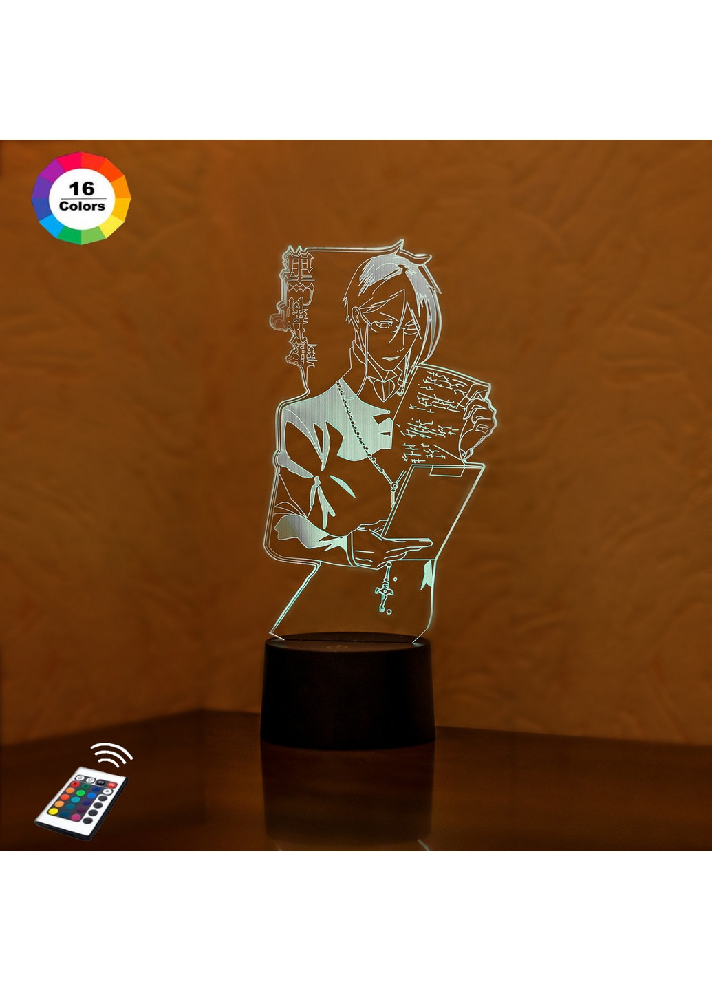 3D нічник-світильник "Себастьян Міхаеліс 3" 3DTOYSLAMP (268458544)