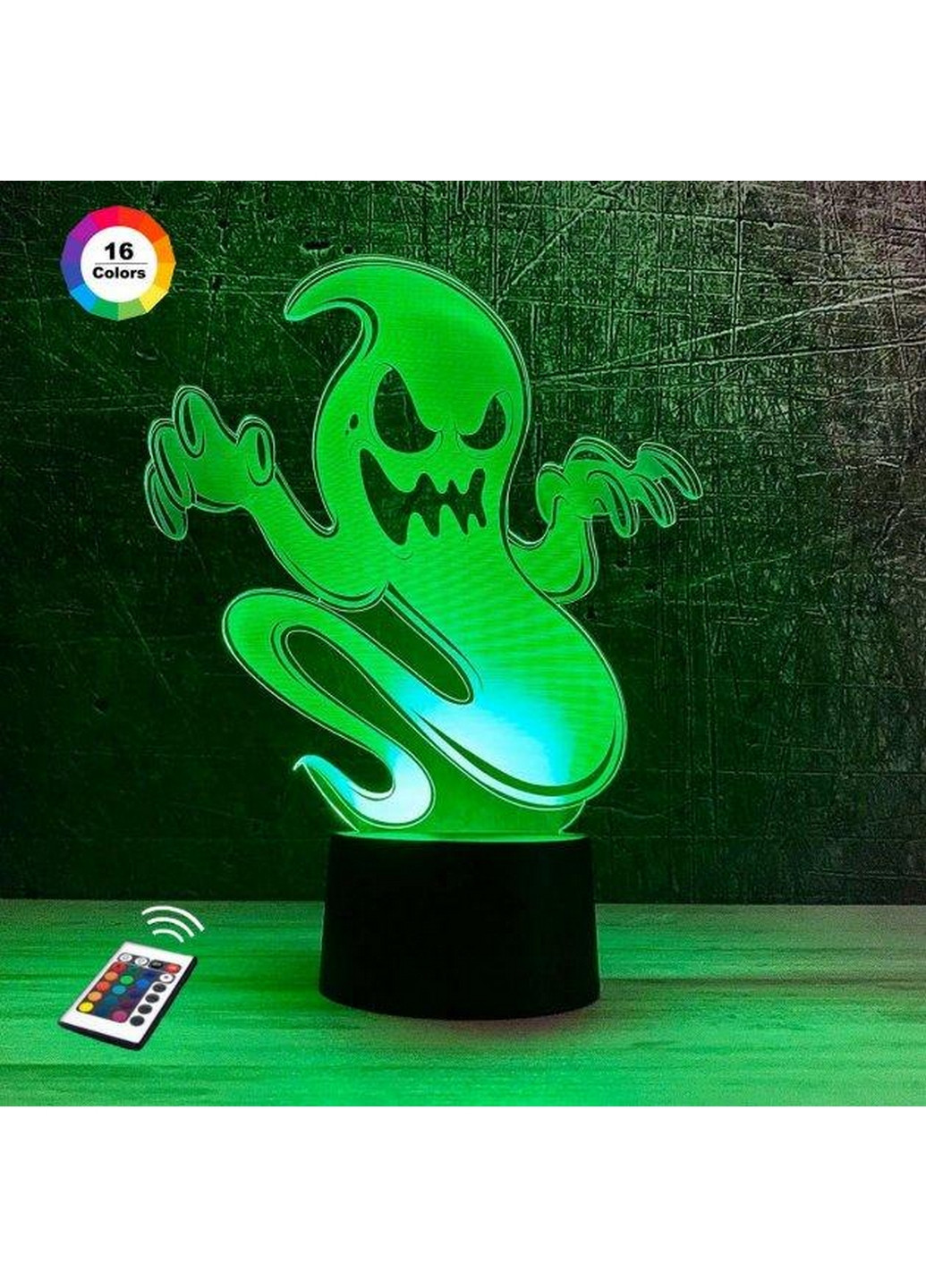 3D ночник-светильник "Приведение" 3DTOYSLAMP (268461053)