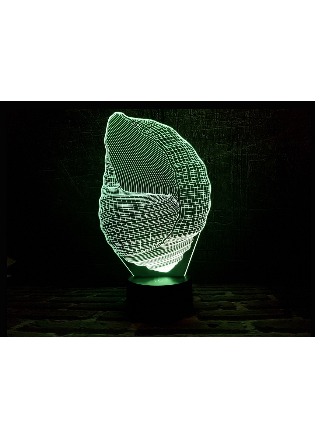 3D ночник-светильник "Ракушка" 3DTOYSLAMP (268457466)