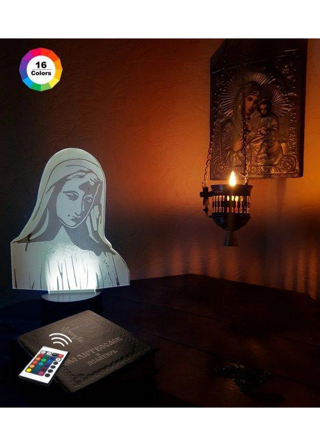 3D нічник-світильник "Діва" 3DTOYSLAMP (268461013)