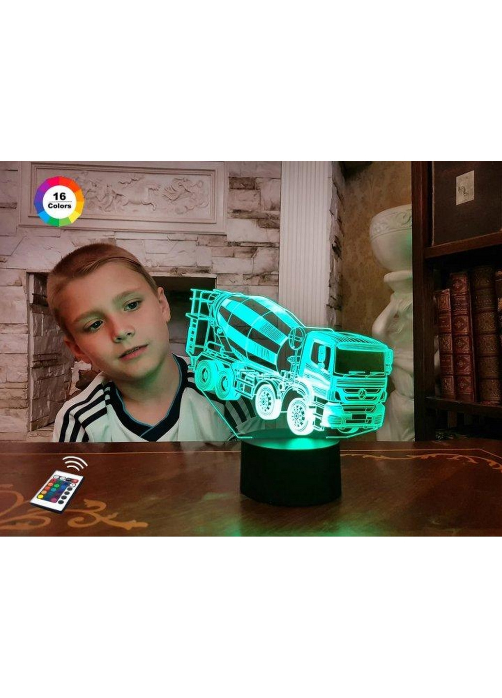 3D ночник-светильник " Автомобиль 36" 3DTOYSLAMP (268458470)