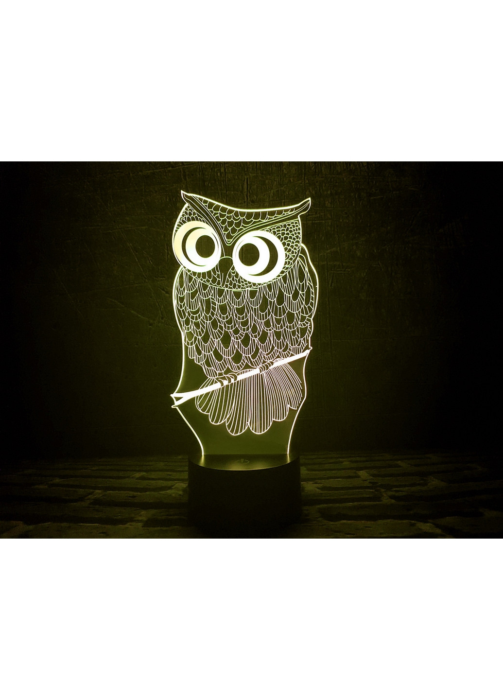 3D ночник-светильник "Сова" 3DTOYSLAMP (268459347)