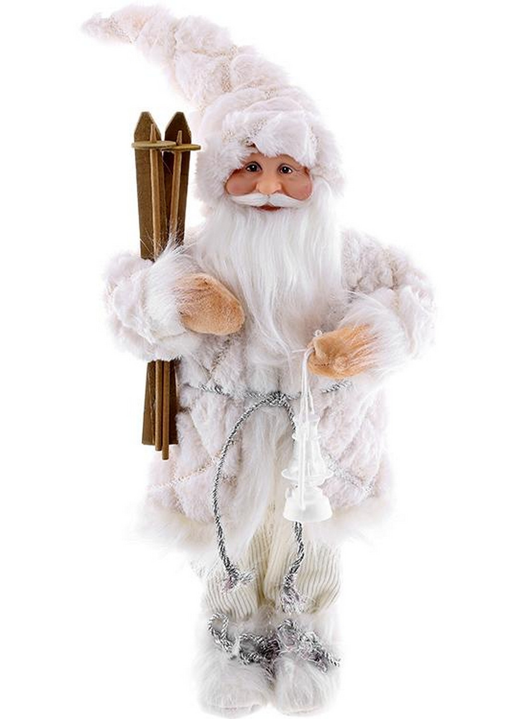 Новорічна фігура "Санта Клаус з Лижами та Ліхтарем" BonaDi (268459087)