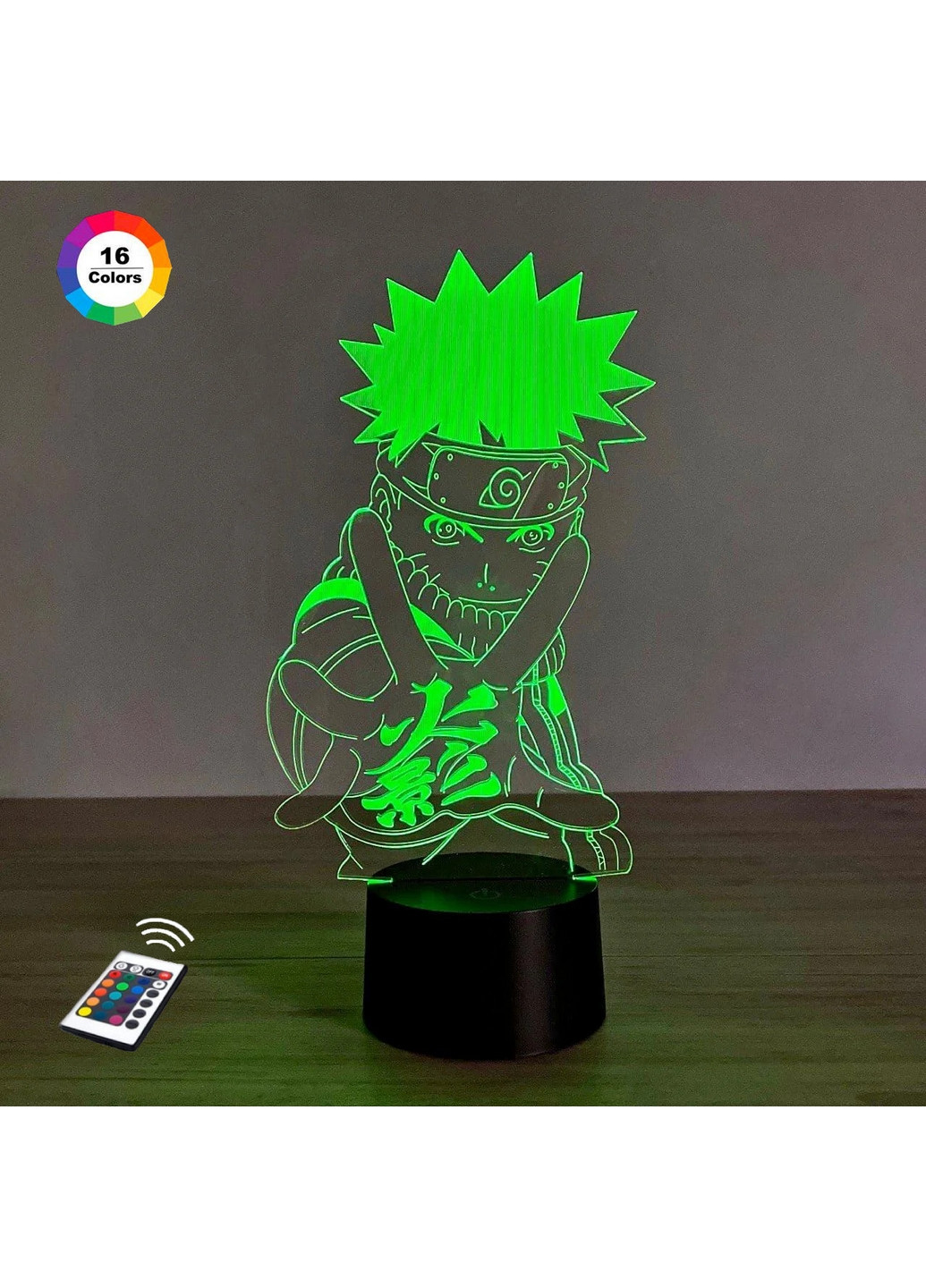 3D нічник-світильник "Наруто" 3DTOYSLAMP (268460232)