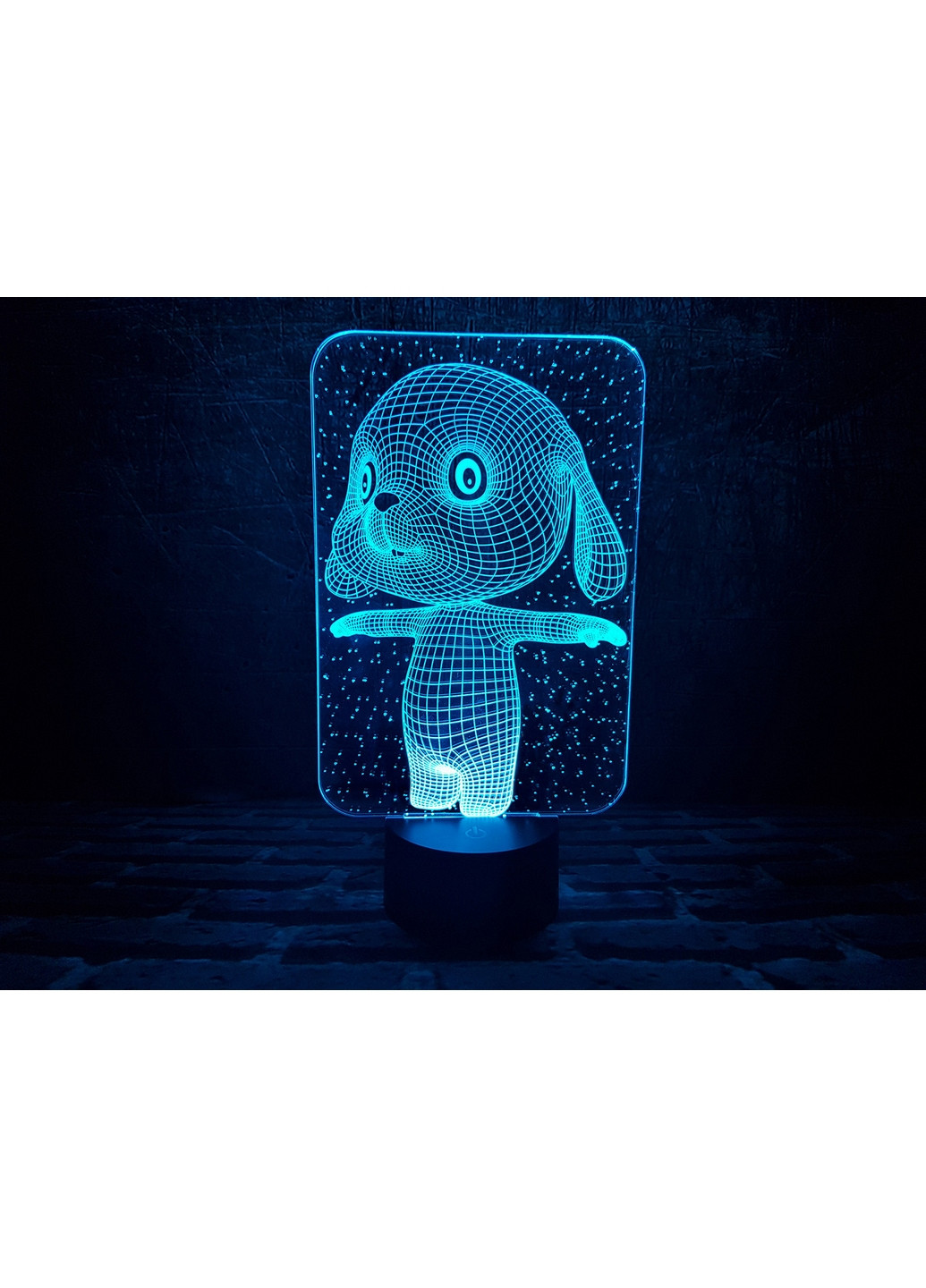 3D нічник-світильник "Зайчик" 3DTOYSLAMP (268459398)