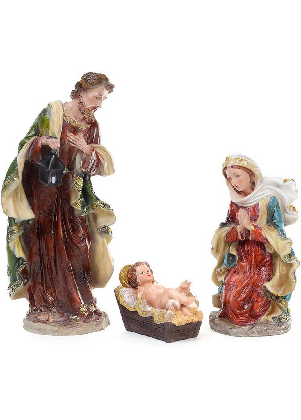 Різдвяний декоративний набір "Вертеп" 3 фігури Bona (268456828)