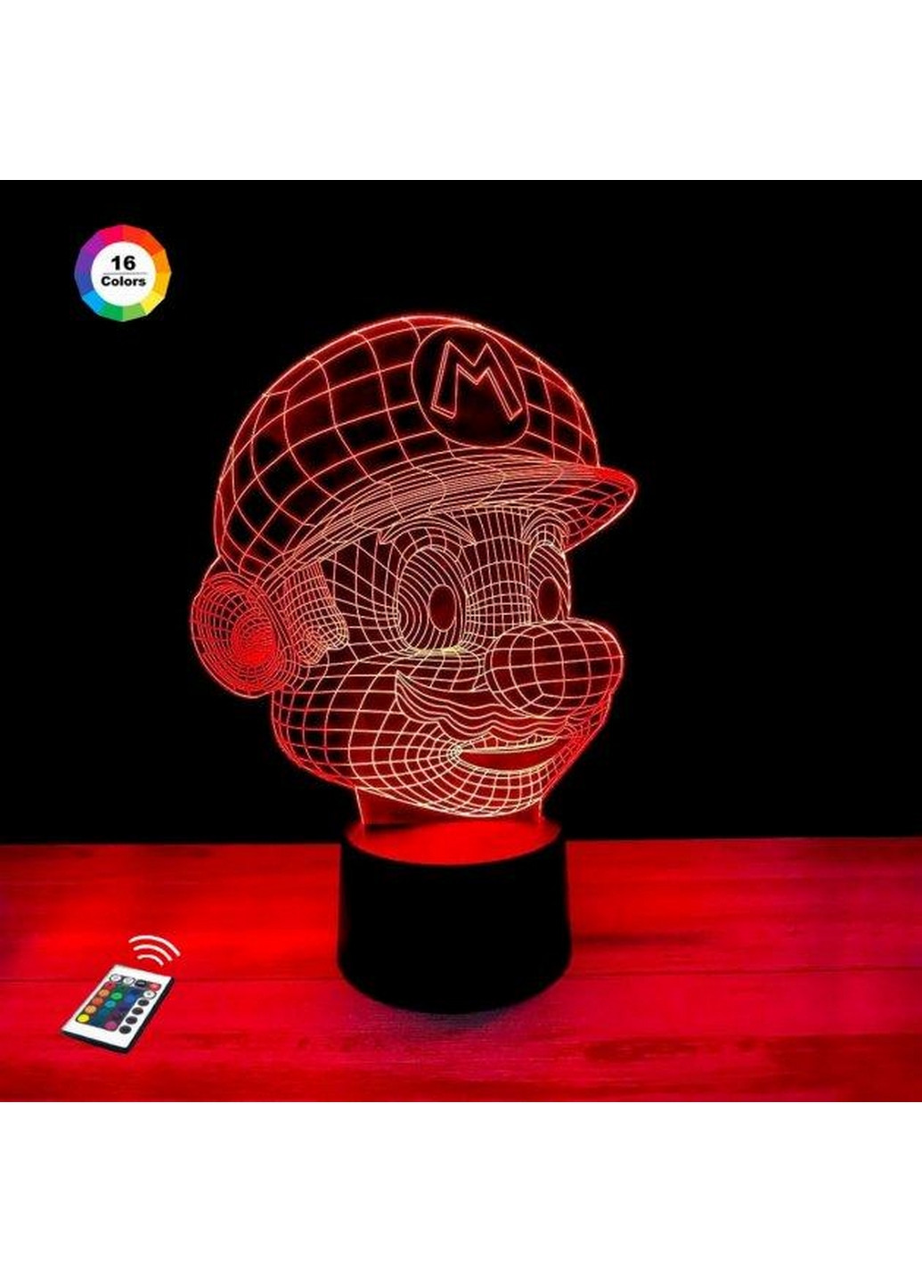3D нічник-світильник "Маріо" 3DTOYSLAMP (268457305)