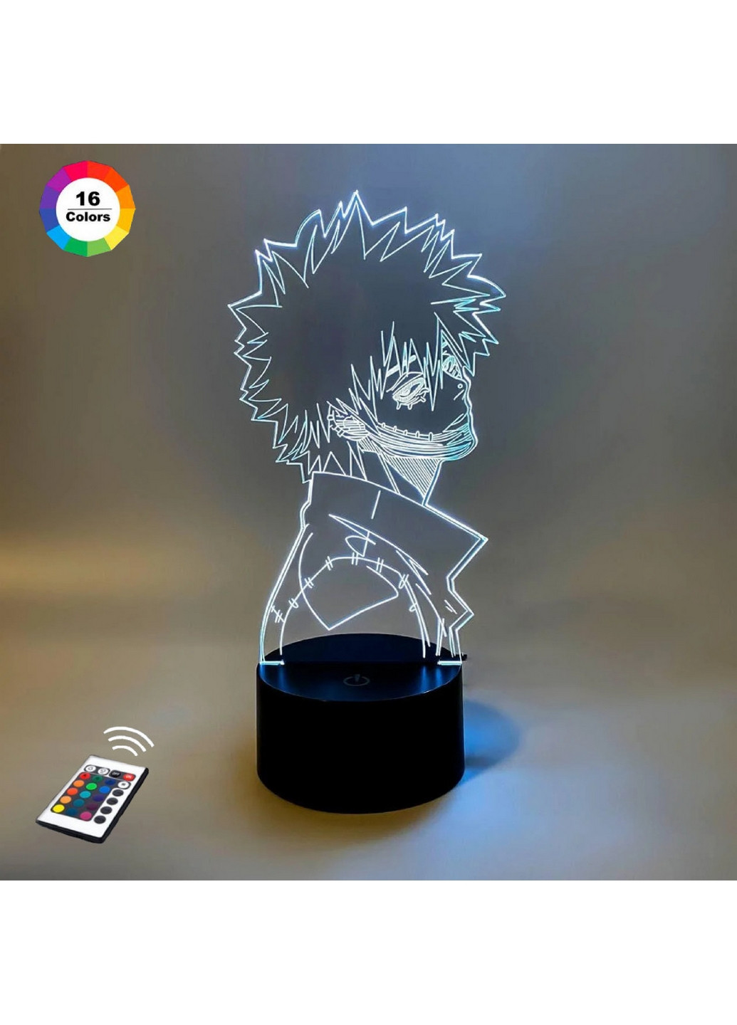 3D ночник-светильник "Даби" 3DTOYSLAMP (268460997)