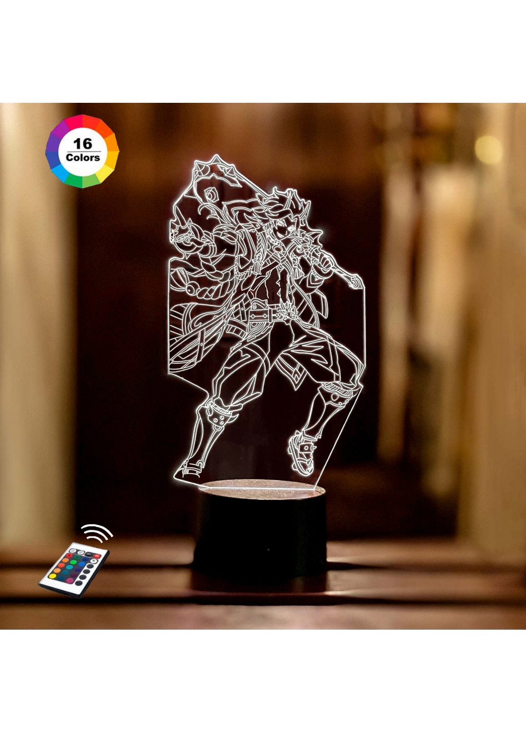 3D нічник-світильник GENSHIN IMPACT "Ітто" 3DTOYSLAMP (268457472)