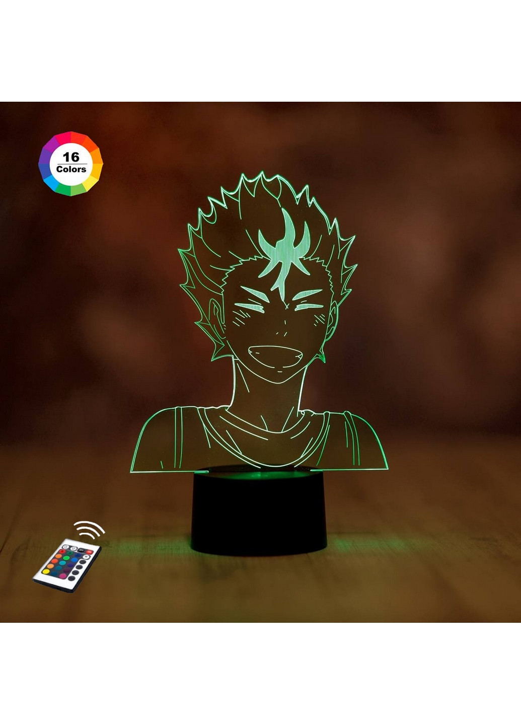 3D нічник-світильник "Нішиної Юу 2" 3DTOYSLAMP (268458328)