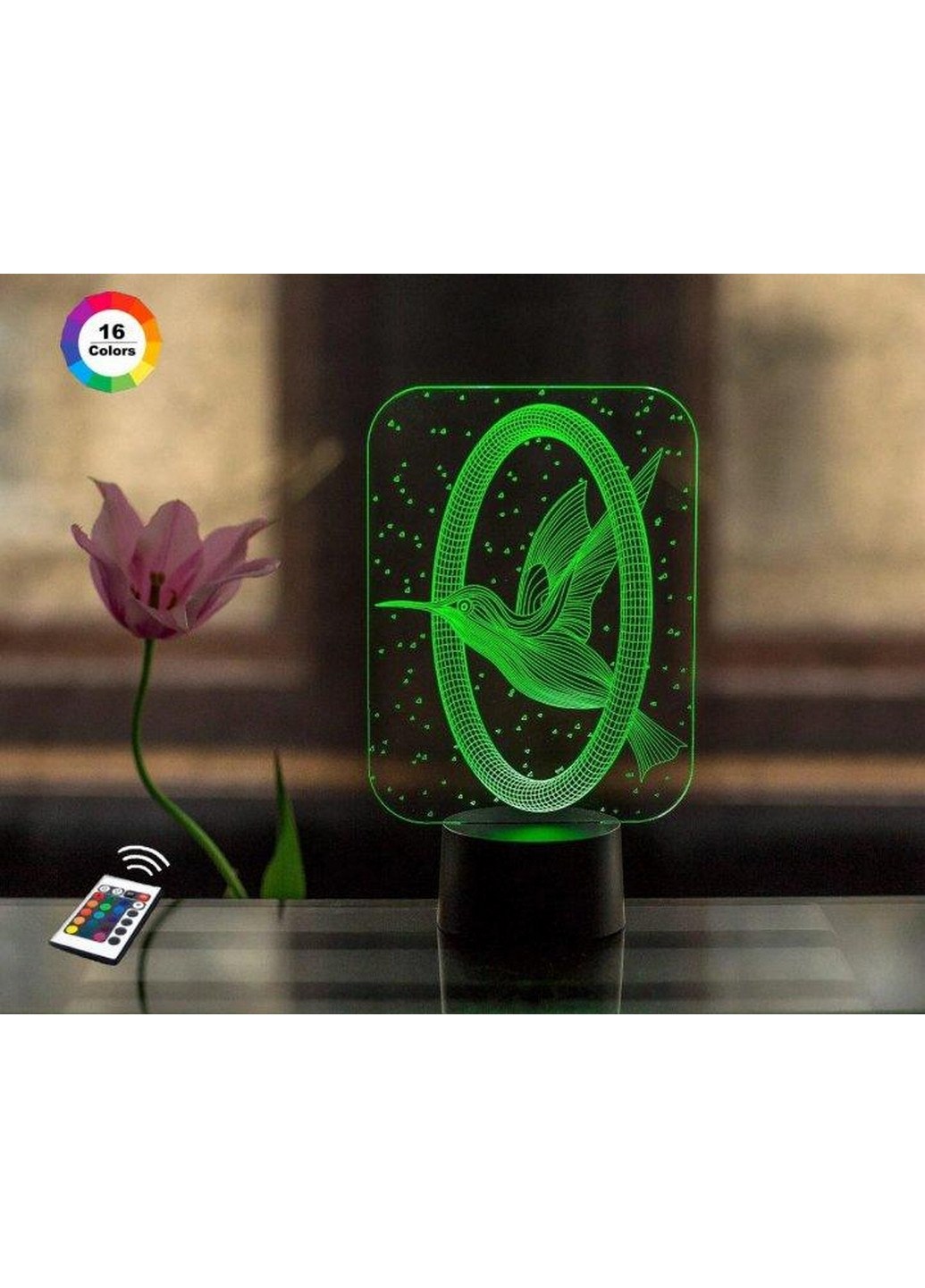 3D ночник-светильник "Колибри" 3DTOYSLAMP (268460300)
