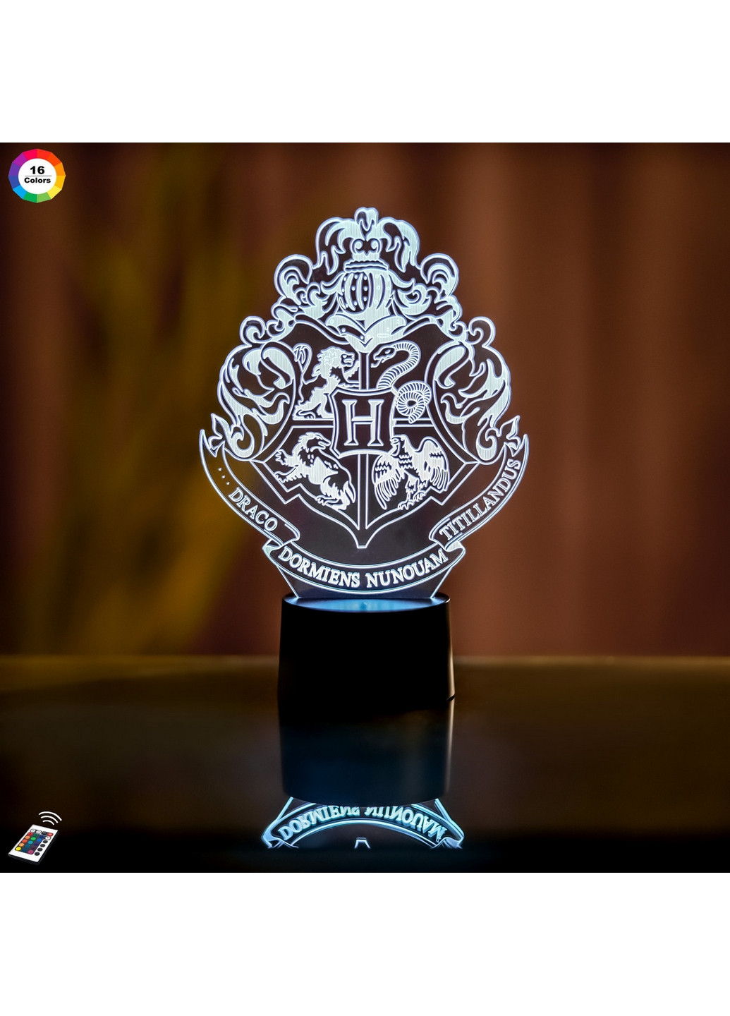 3D ночник-светильник "Хогвартс" 3DTOYSLAMP (268458334)