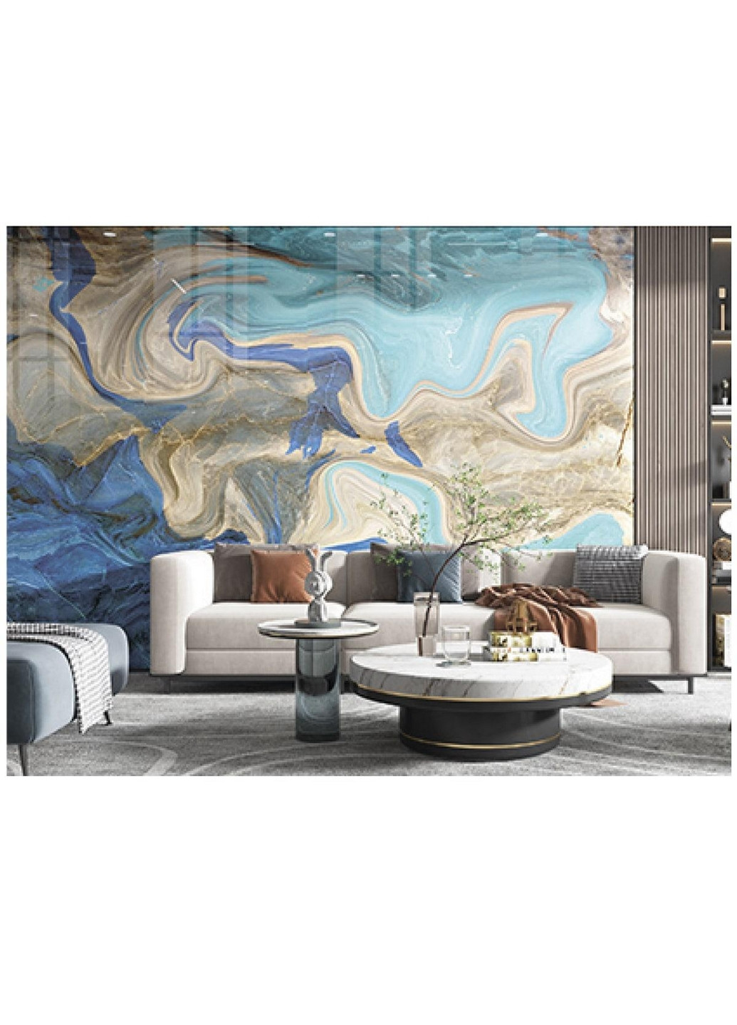 Вінілова самоклеюча плитка набір (6 рулонів) Sticker Wall (268459227)