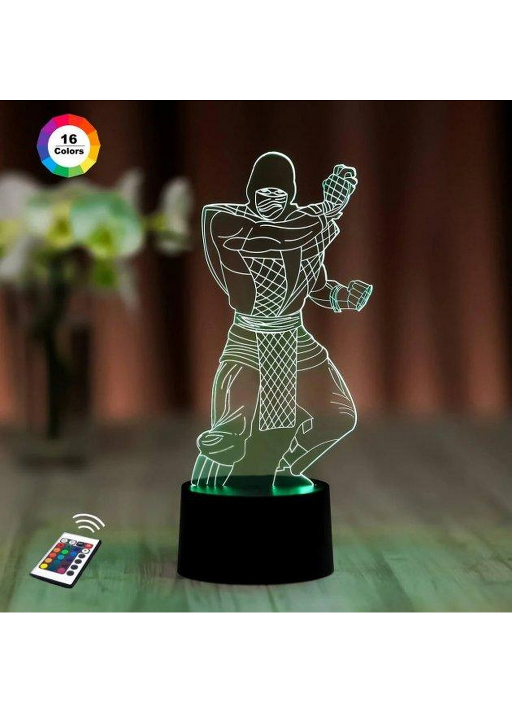 3D нічник-світильник "Ассасін" 3DTOYSLAMP (268459338)