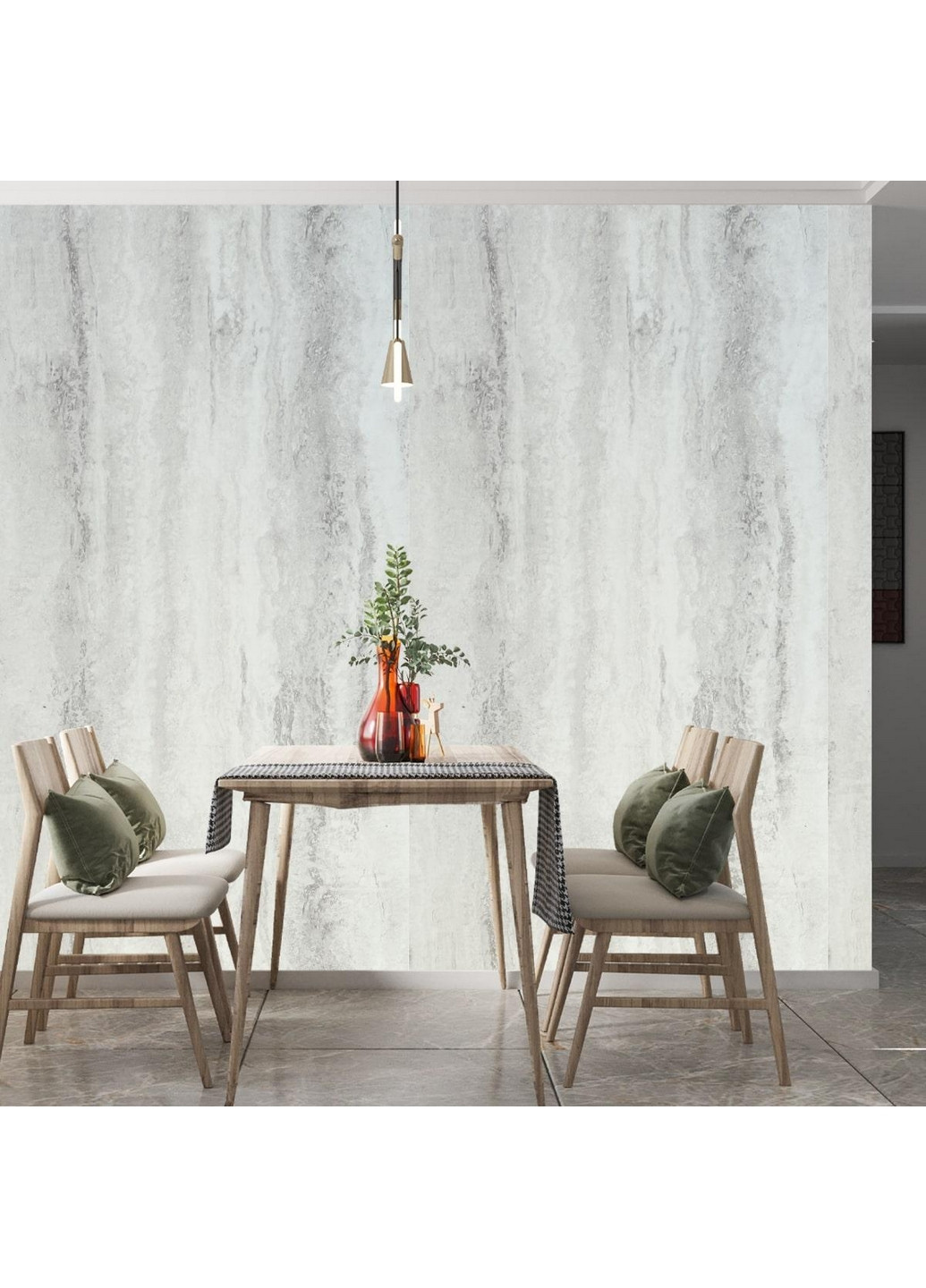 Виниловая самоклеящаяся плитка в рулоне Sticker Wall (268459298)