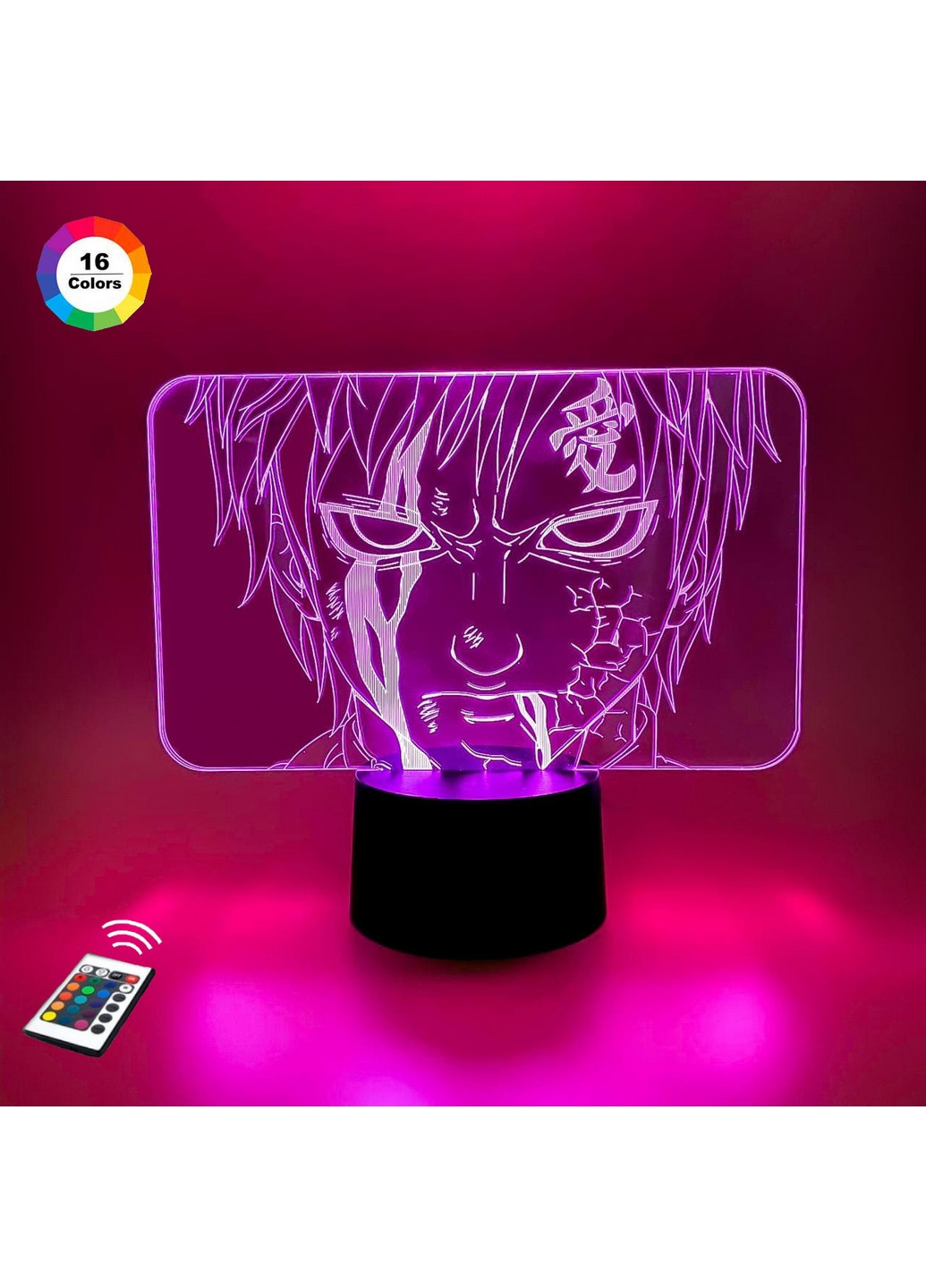 3D нічник-світильник "Гаара" 3DTOYSLAMP (268460998)