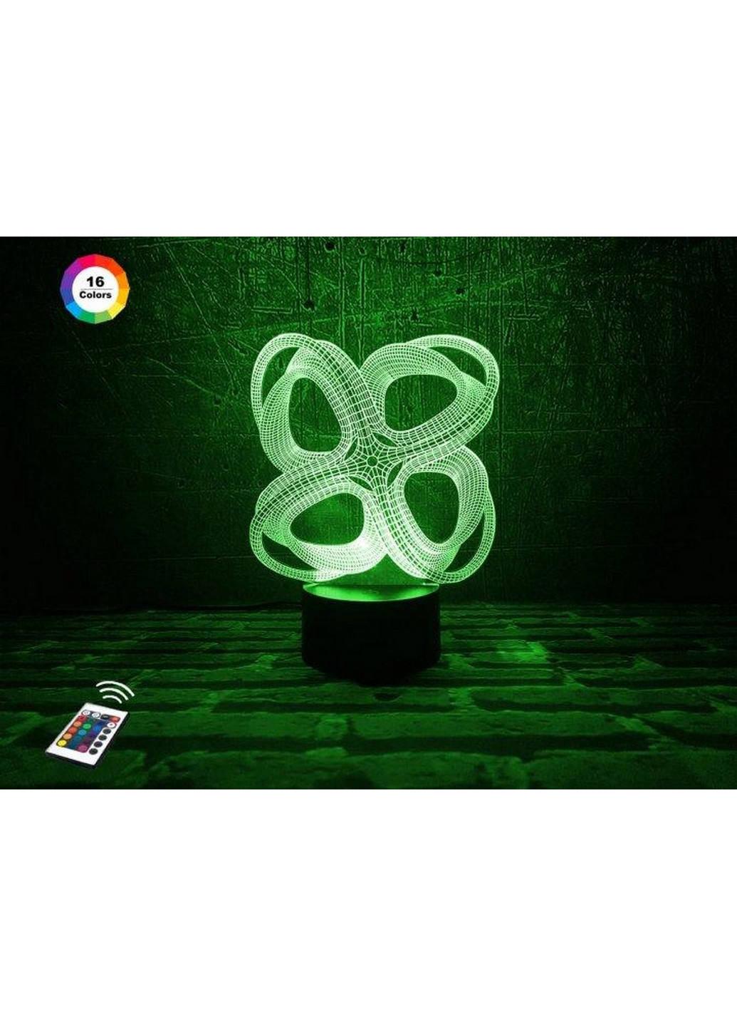 3D ночник-светильник "Инфинито" 3DTOYSLAMP (268460233)