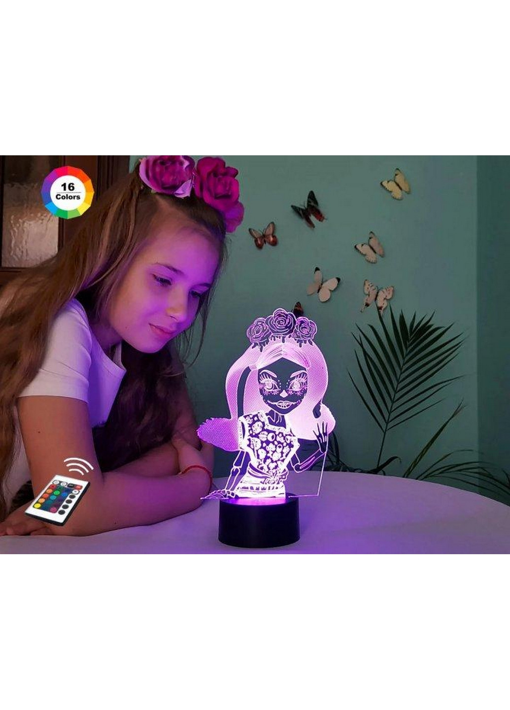 3D нічник-світильник "Монстер Хай 2" 3DTOYSLAMP (268459388)