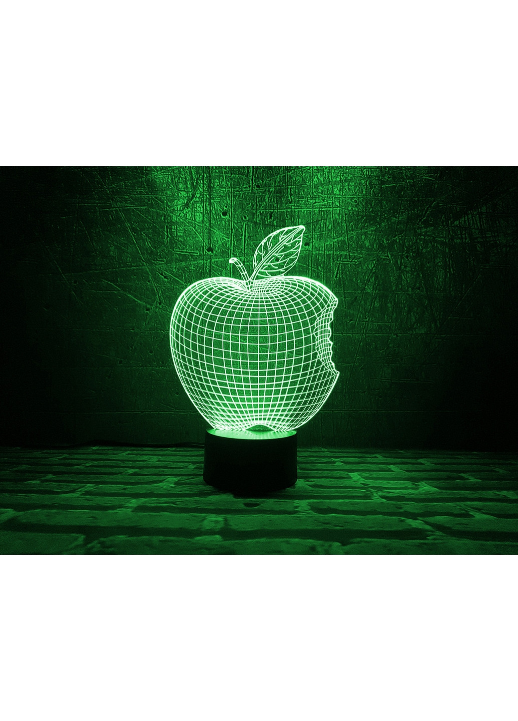 Картинка сменная для ночника-светильника 3D "Apple" 3DTOYSLAMP (268459512)