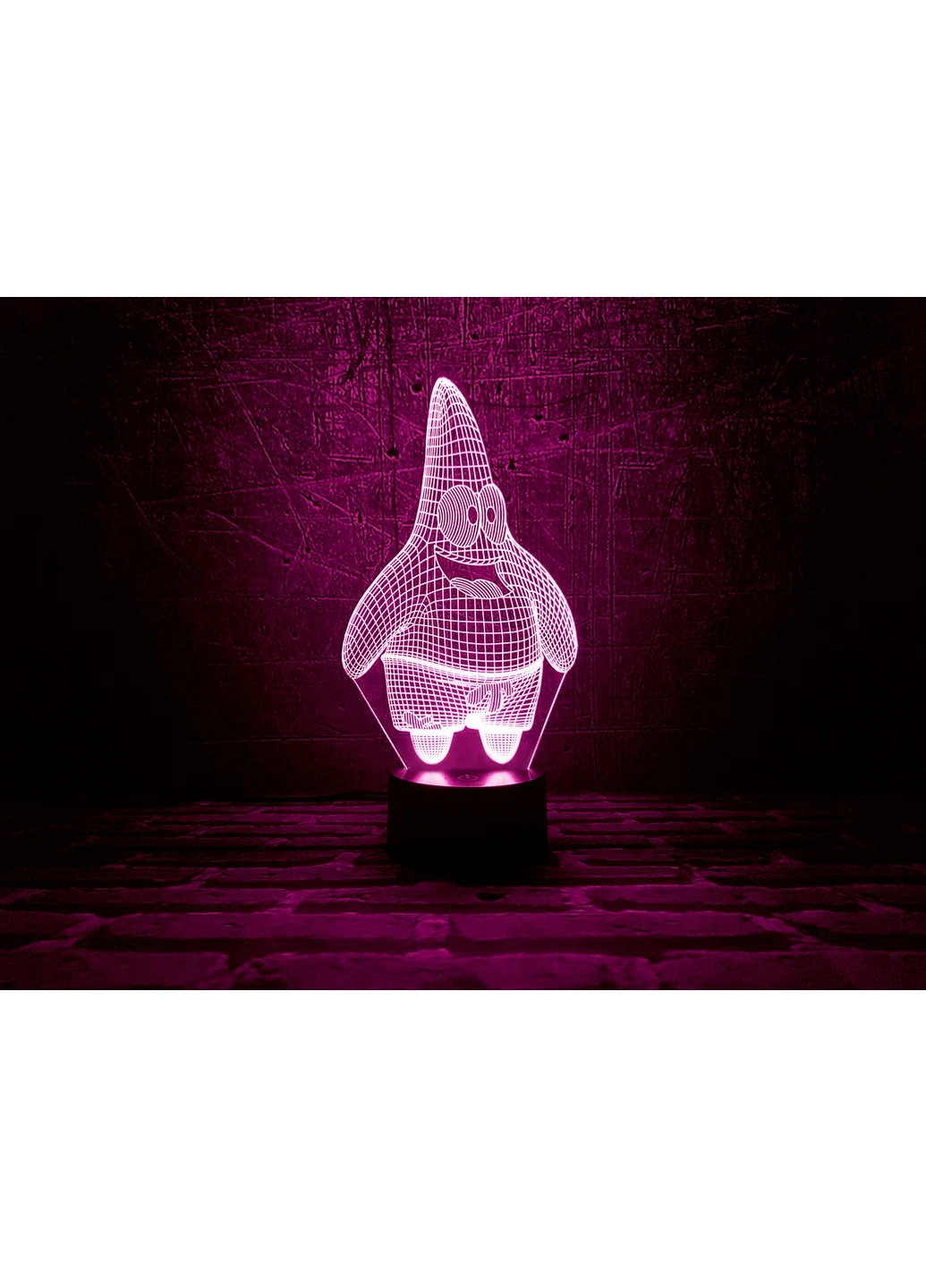 3D ночник-светильник "Патрик" 3DTOYSLAMP (268457358)