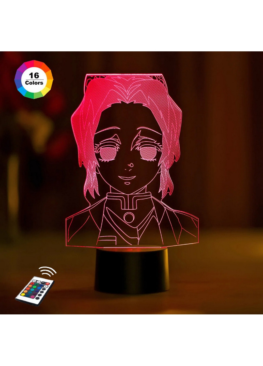 3D нічник-світильник "Шинобу Кочо" 3DTOYSLAMP (268459450)