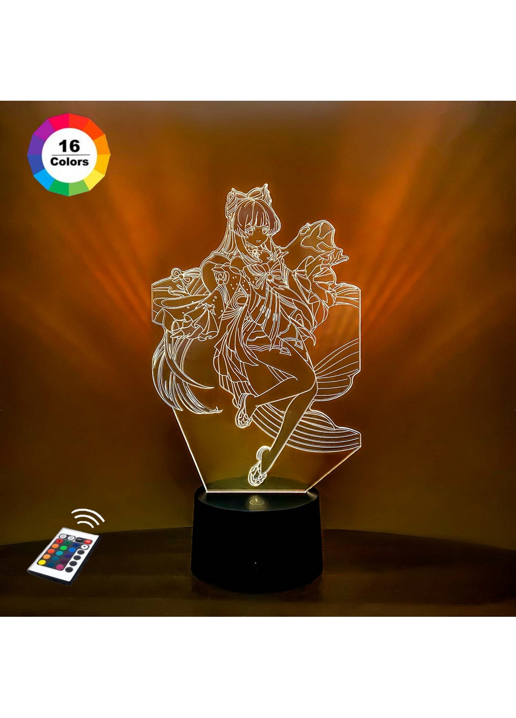 3D ночник-светильник GENSHIN IMPACT "Сангономия Кокоми" 3DTOYSLAMP (268458443)