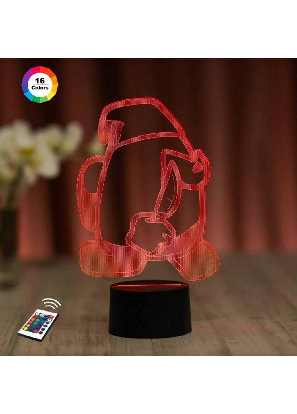 3D ночник-светильник "Амонг Ас 3" 3DTOYSLAMP (268458371)