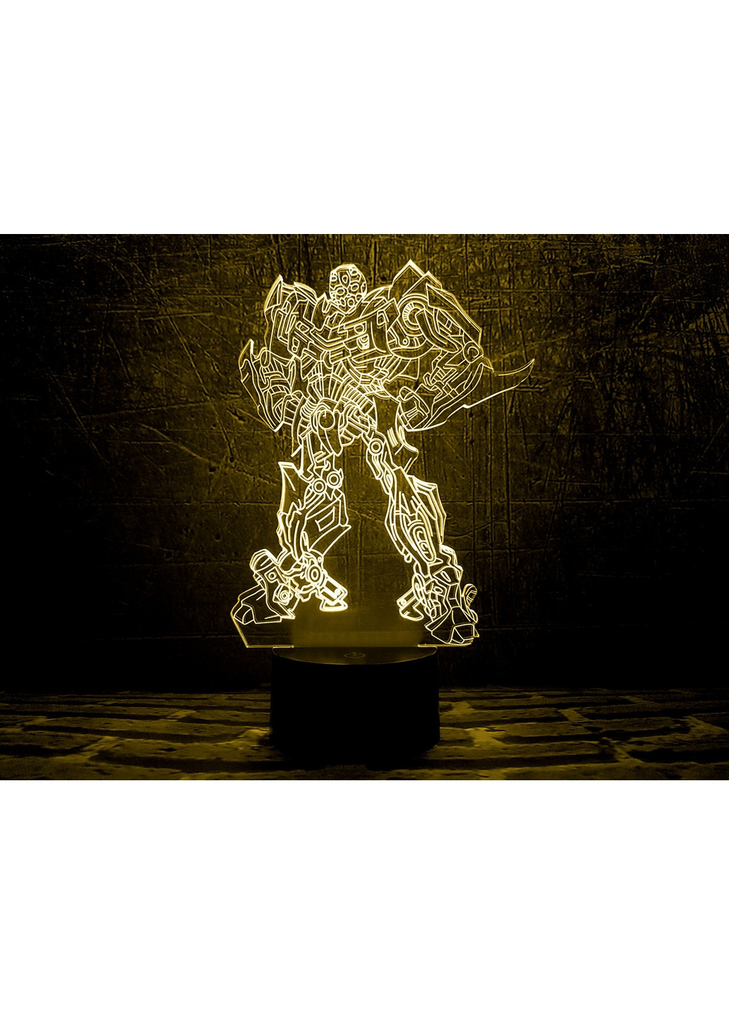 3D нічник-світильник "Трансформер 2" 3DTOYSLAMP (268460346)