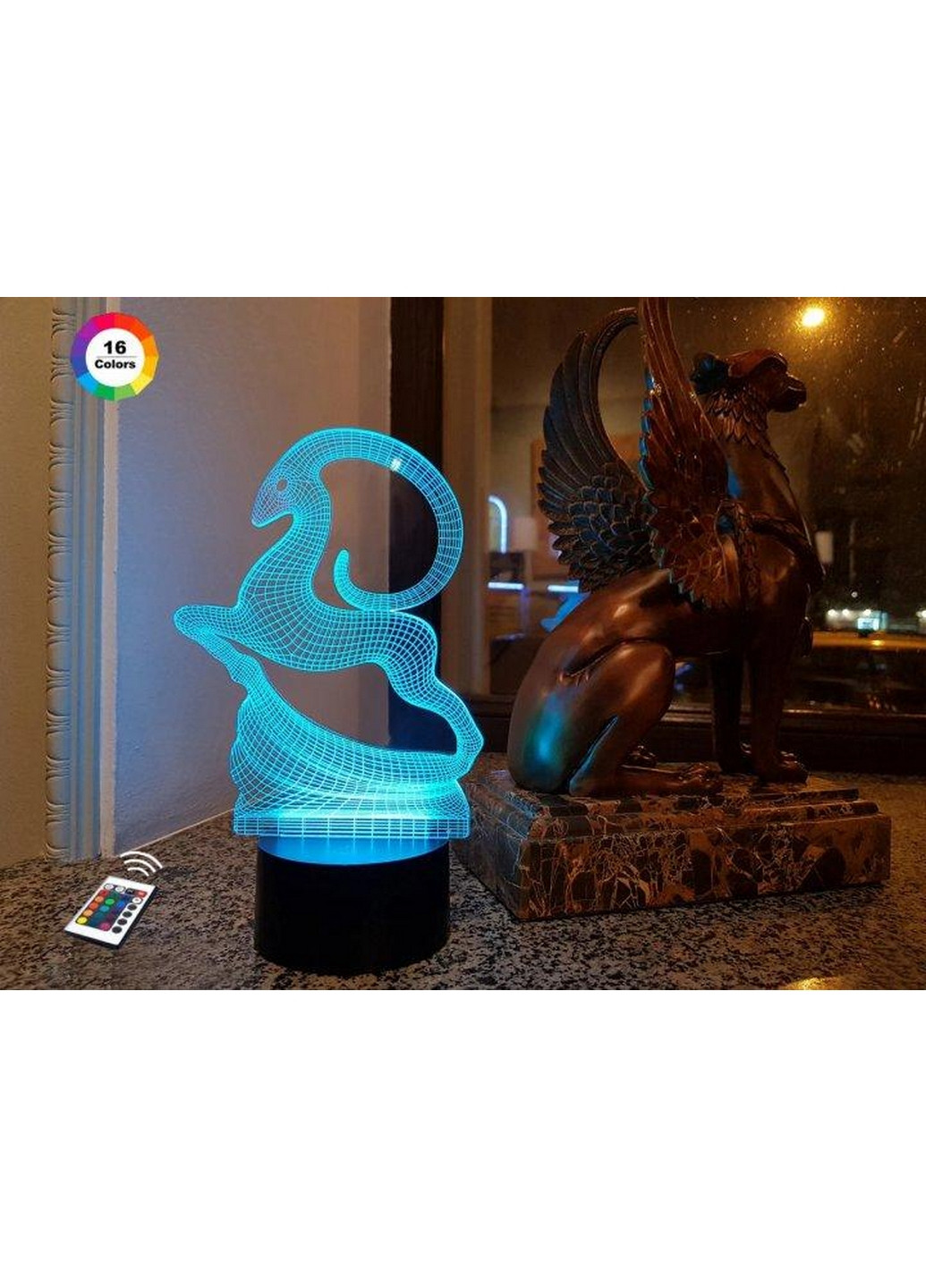3D нічник-світильник "Золота антилопа" 3DTOYSLAMP (268459484)
