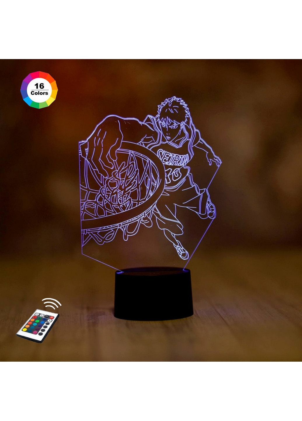 3D нічник-світильник "Тайга Кагамі" 3DTOYSLAMP (268461072)