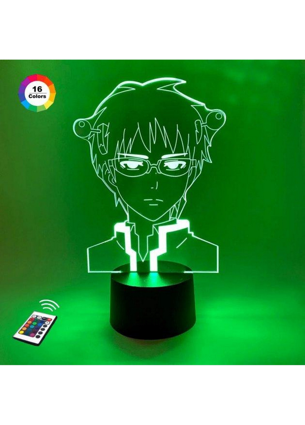 3D нічник-світильник "Сайкі Кусуо" 3DTOYSLAMP (268458337)