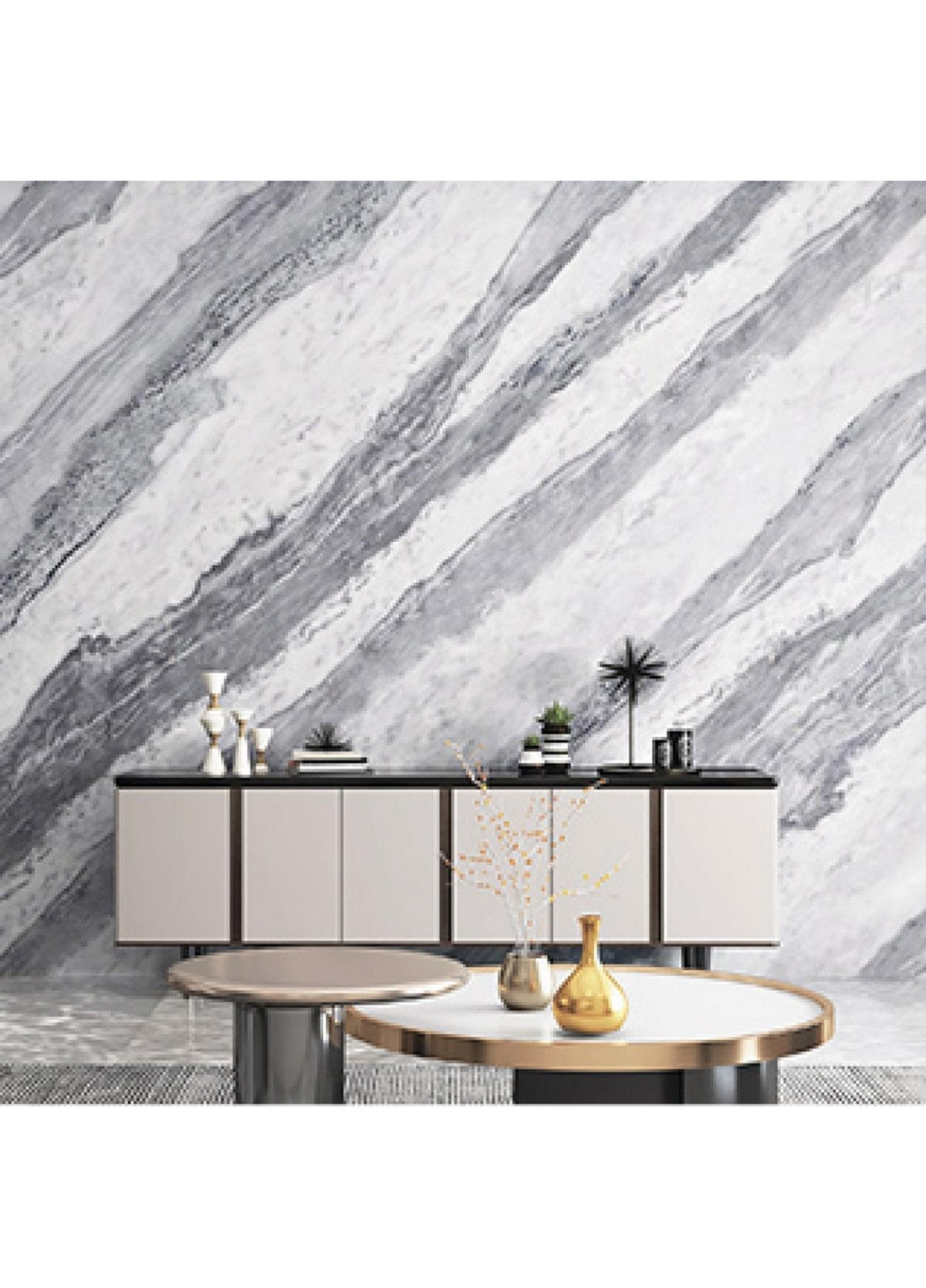 Виниловая самоклеящаяся плитка набор (6 рулонов) Sticker Wall (268459206)