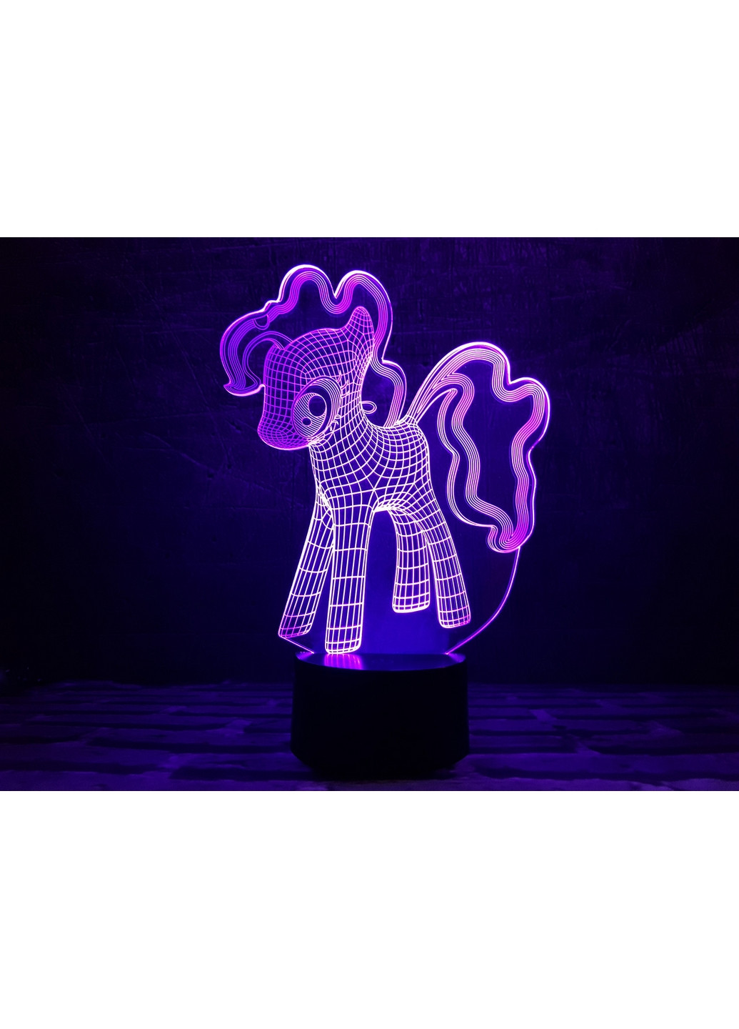 3D ночник-светильник "My Little Pony" 3DTOYSLAMP (268460405)