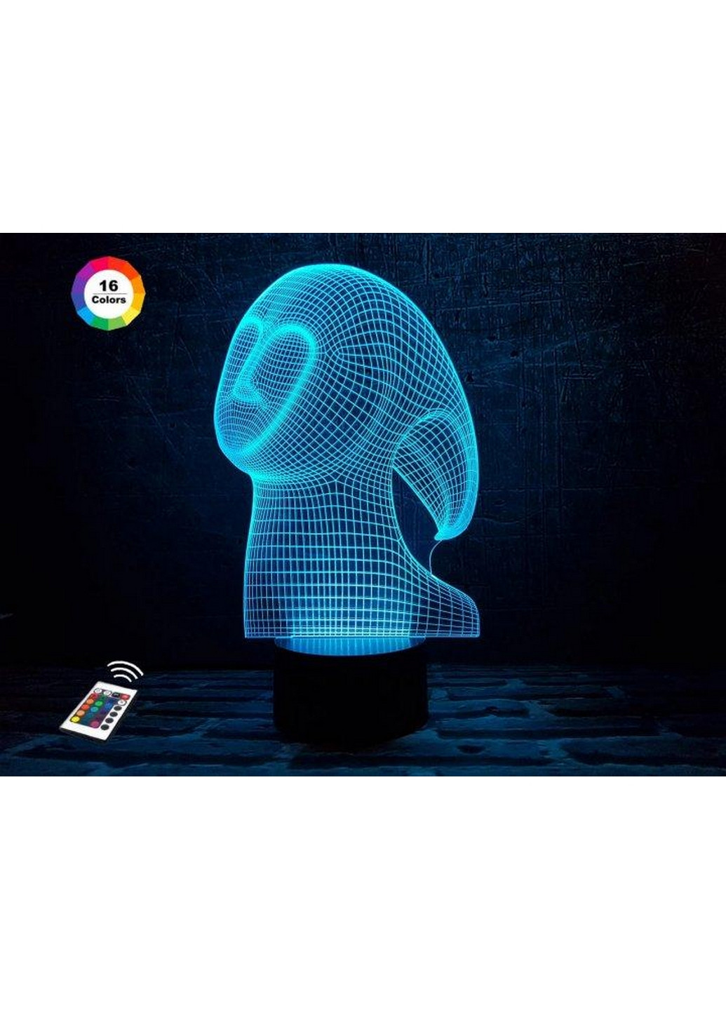 3D ночник-светильник "Спирит" 3DTOYSLAMP (268458474)