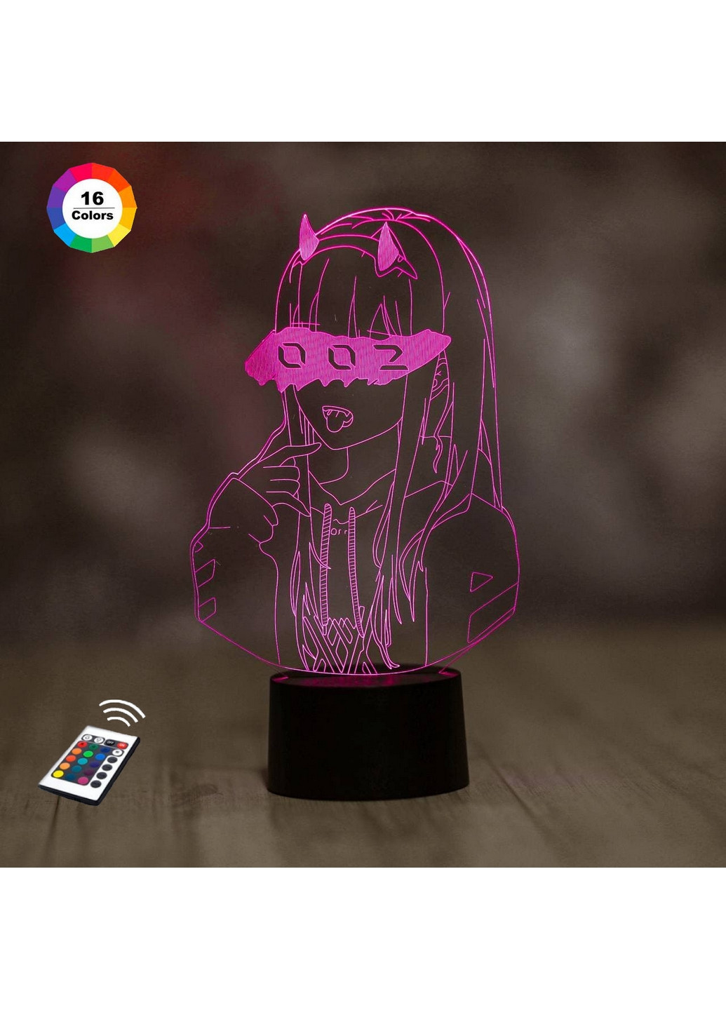 3D нічник-світильник "02(5)" 3DTOYSLAMP (268457370)
