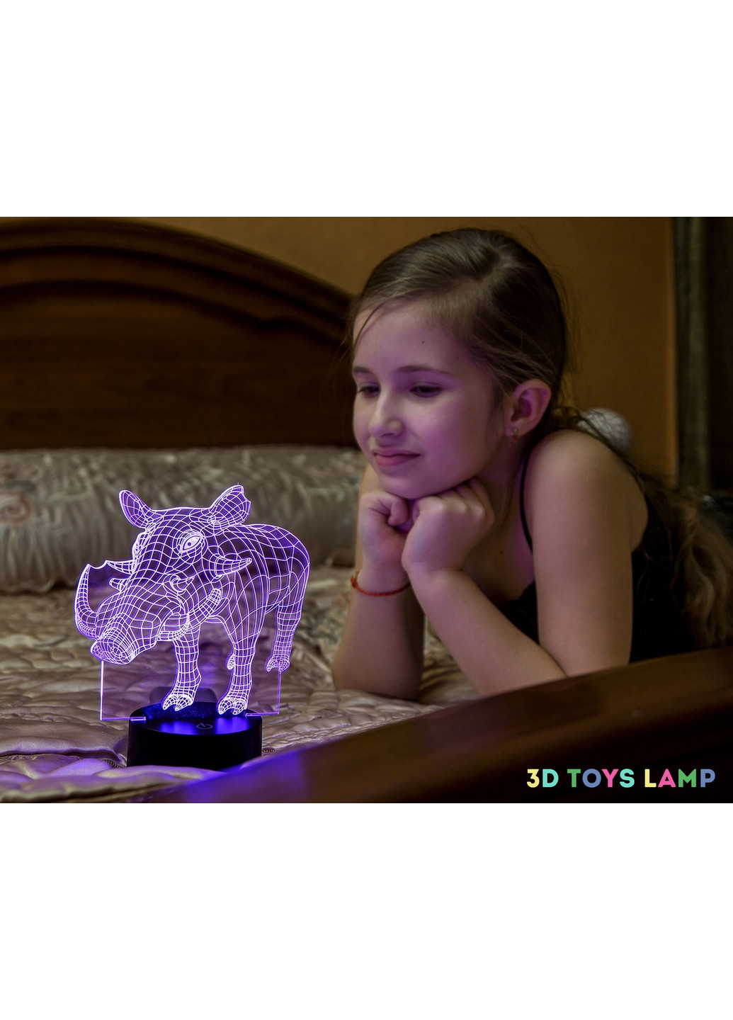 3D ночник-светильник "Пумба" 3DTOYSLAMP (268458414)