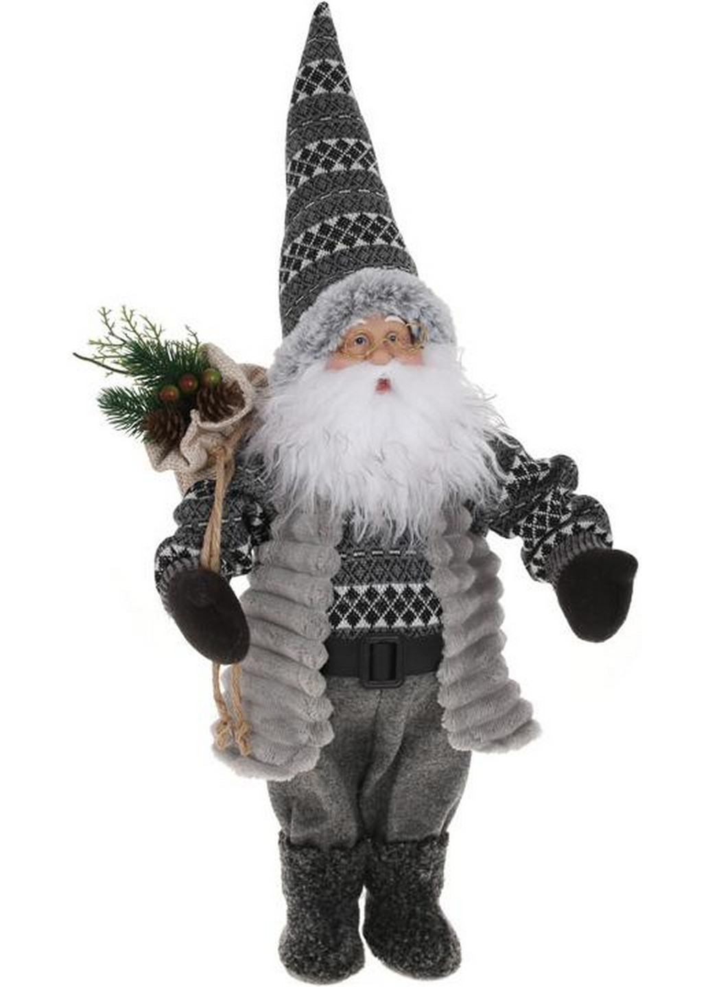 Новорічна фігура "Санта Клаус з мішком Подарунків" BonaDi (268459880)