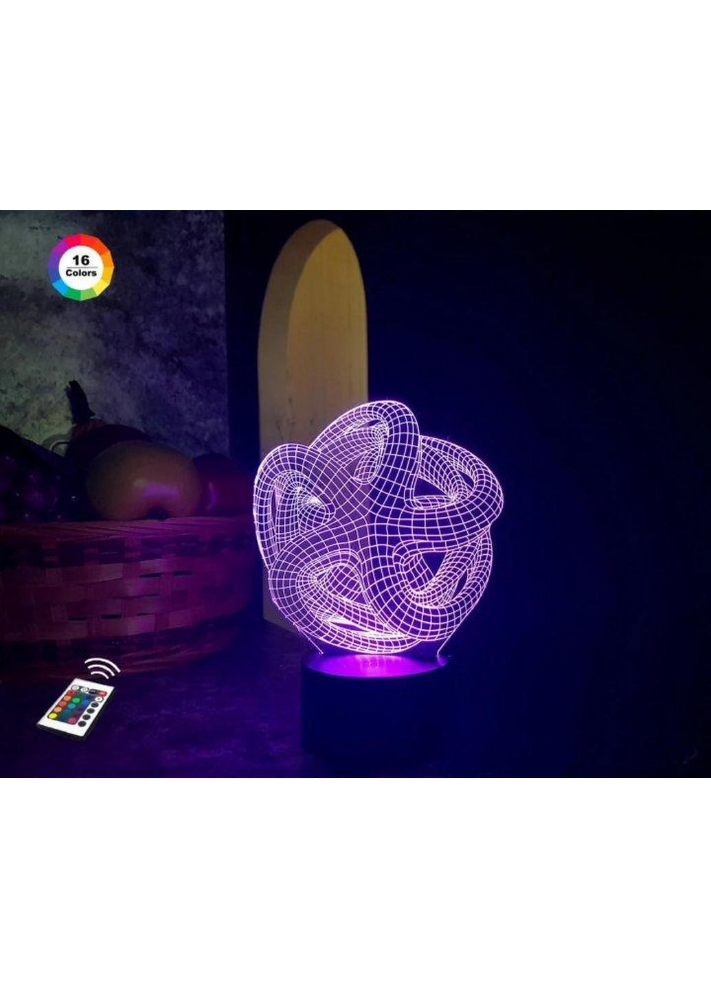 3D нічник-світильник "Зірка" 3DTOYSLAMP (268459397)