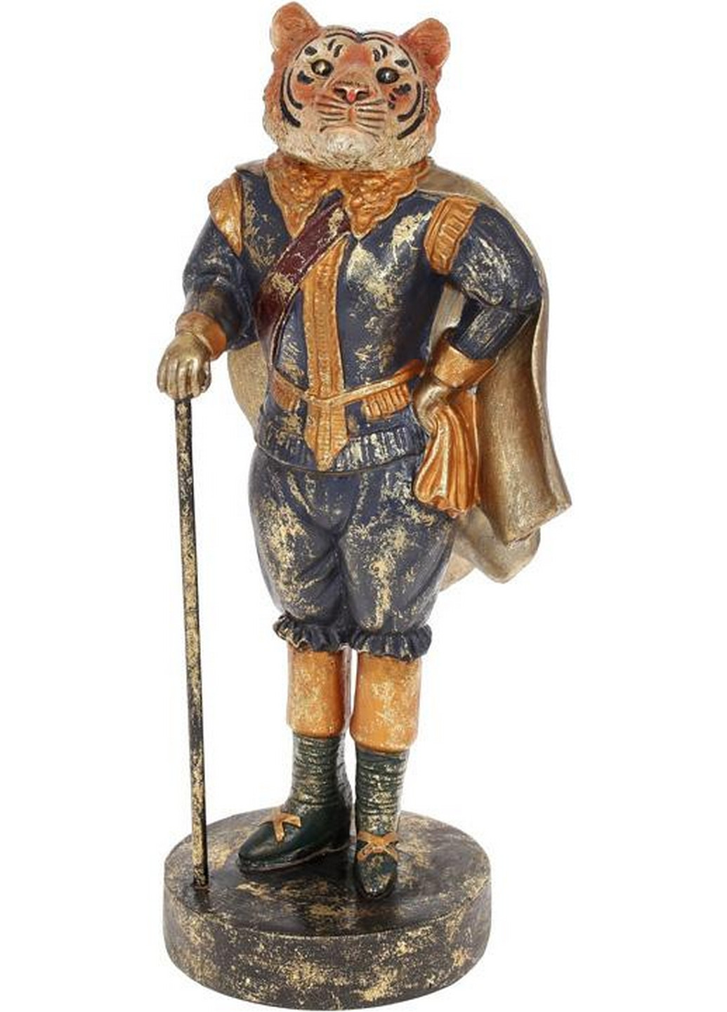 Фигурка декоративная "Тигр с Тростью", полистоун Bona (268456764)