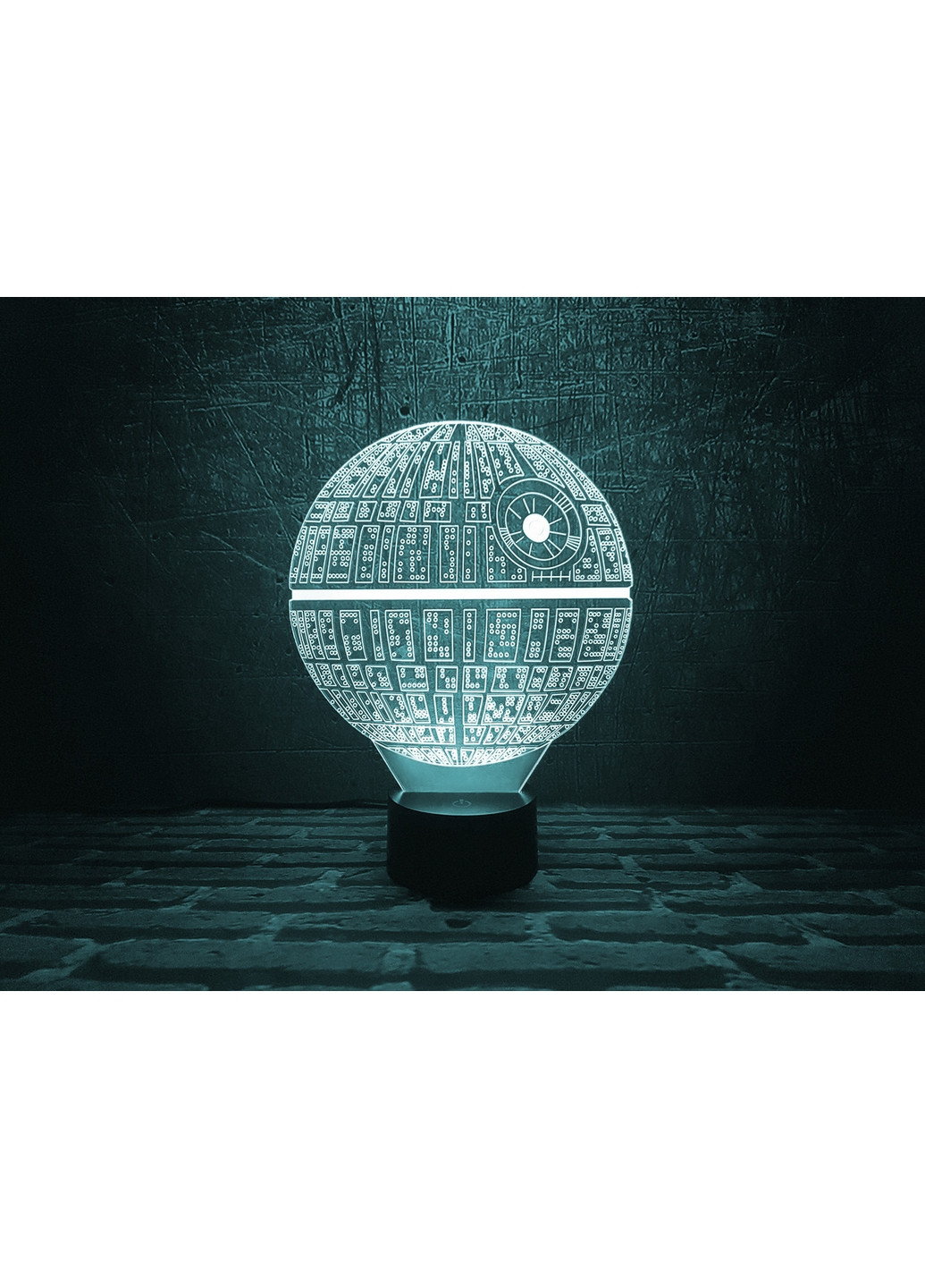 3D нічник-світильник "Зірка смерті" 3DTOYSLAMP (268458483)