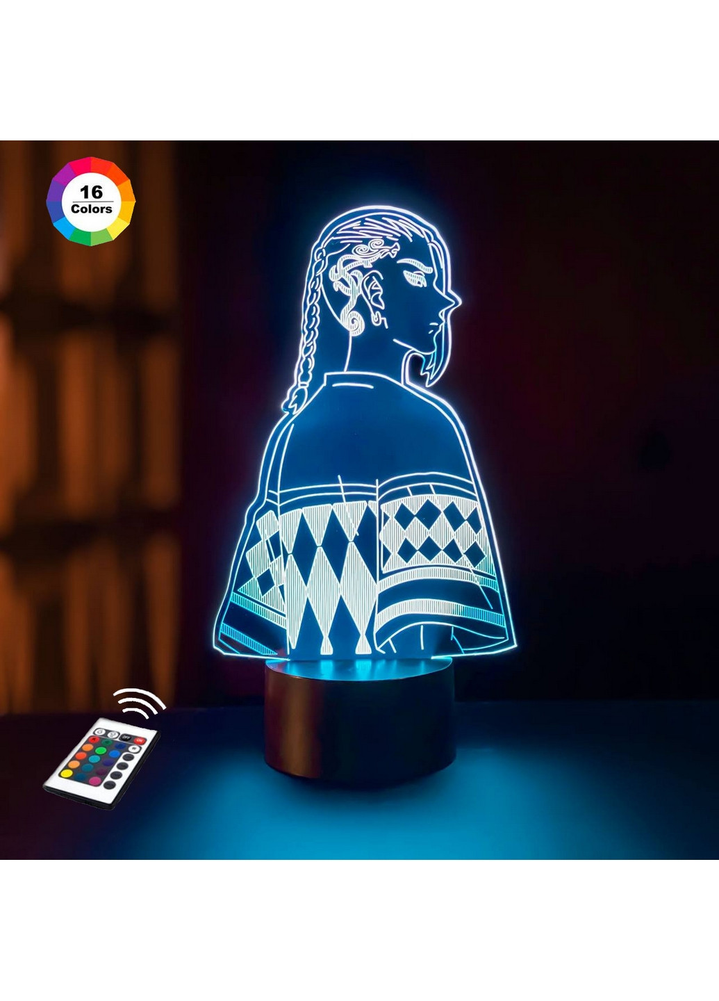 3D нічник-світильник "Кен Рюгуджі" 3DTOYSLAMP (268461046)